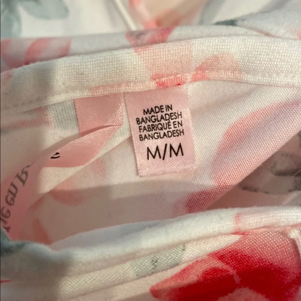 La Vie En Rose Floral Print Women's Nightgown - Picture 3 of 10